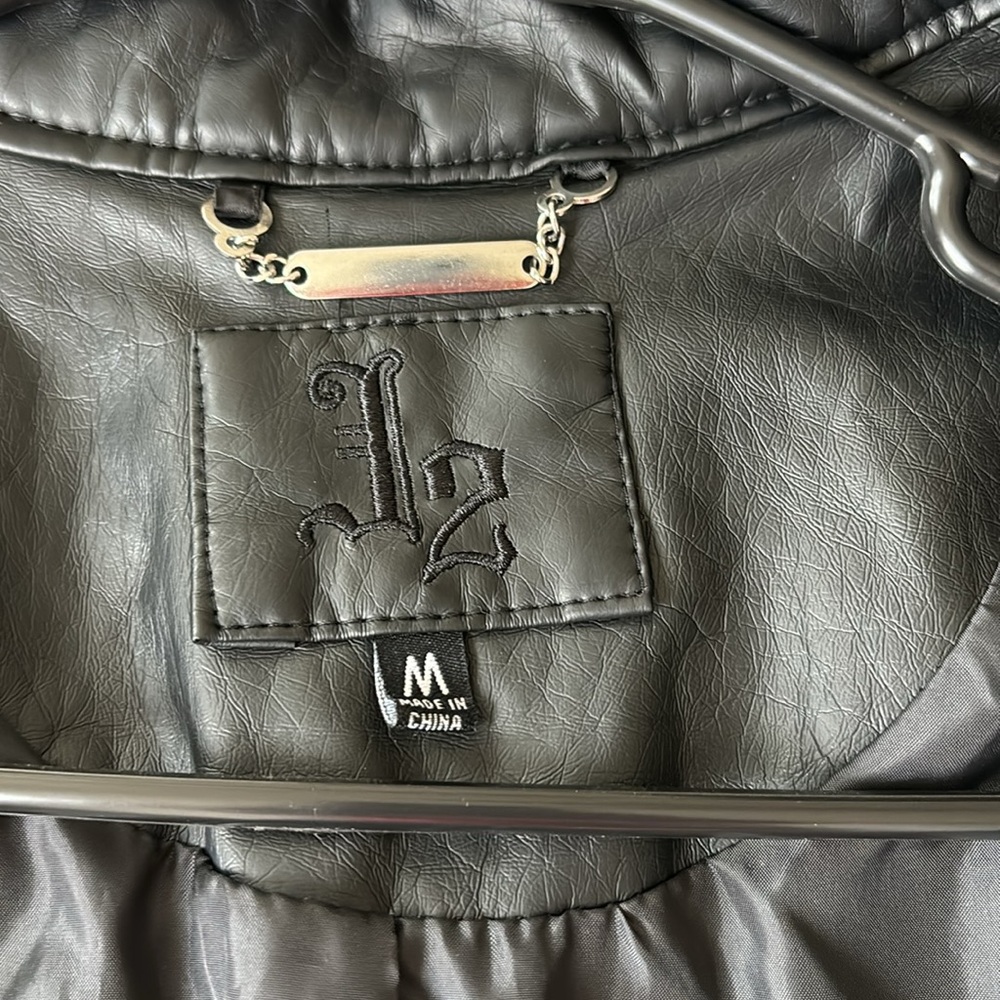 Black Biker Jacket - Picture 5 of 8